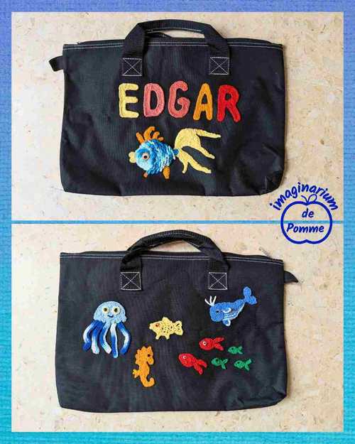 Sacoche de la mer d’ Edgar