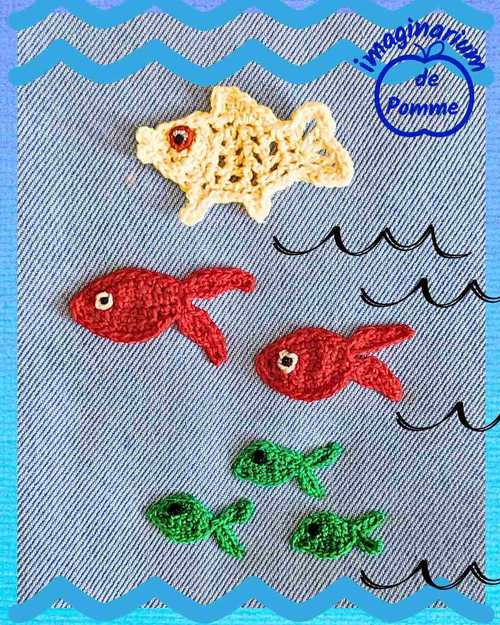 petits poissons à appliquer