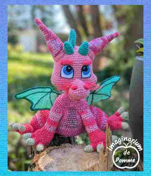 Kikiche le dragon rose