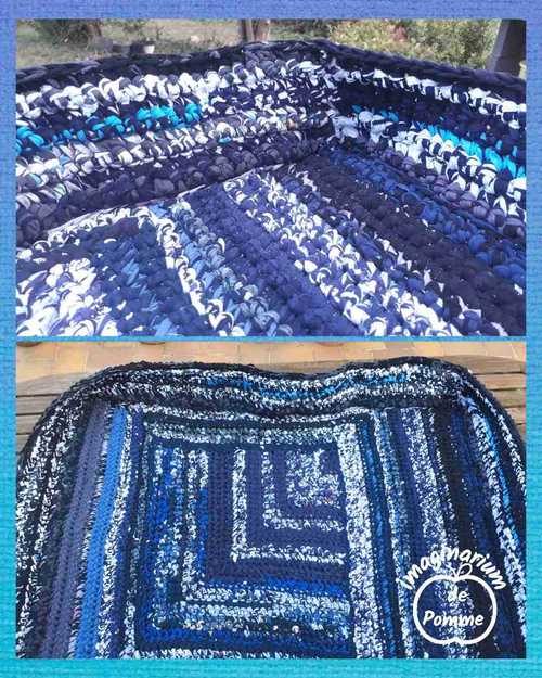 le tapis de Mystic en trapilho