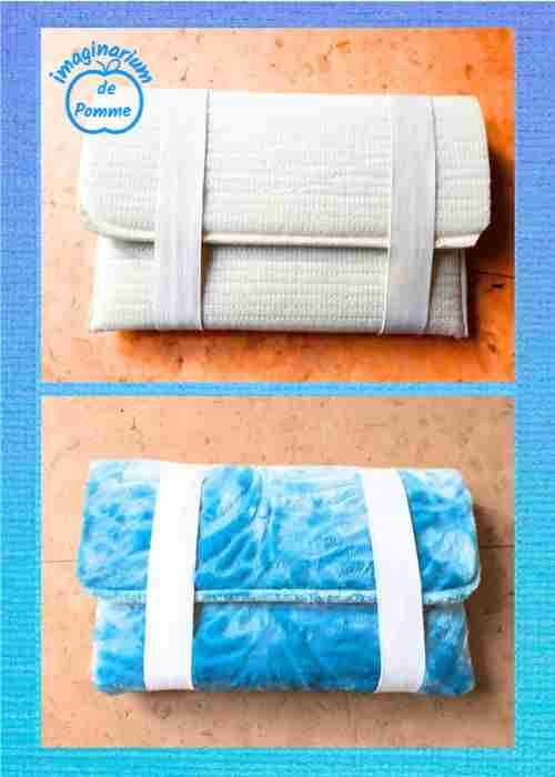 housse légère d'ordinateur globe-trotter avec un tapis de bain